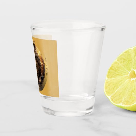 Leo Zodiac Shot Glas (Rechts)