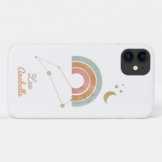 Leo Zodiac Sign Case-Mate iPhone Case (Achterkant (horizontaal))