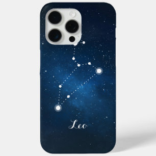 Leo Zodiac Sign Constellation iPhone 15 Pro Max Hoesje