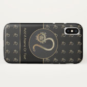 Leo Zodiac Sign Gepersonaliseerd Case-Mate iPhone Case (Achterkant (horizontaal))