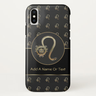 Leo Zodiac Sign Gepersonaliseerd Case-Mate iPhone Case