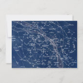 Leo Zodiac Sign Illustratie Kaart (Achterkant)