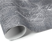 Leo Zodiac Sign in Grunge Distress Decor Cadeaupapier (Rol Hoek)