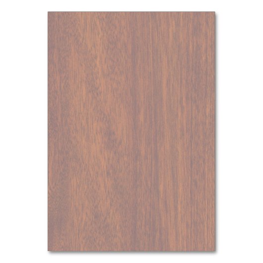 Leo Zodiac Sign in Mahogany wood style Kaart (Achterkant)