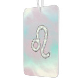 Leo Zodiac Sign in Moeder Pearl Style Print Luchtverfrisser (Links)