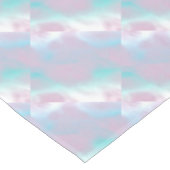 Leo Zodiac Sign in Moeder Pearl Style Print Tafelkleed (Gekanteld)