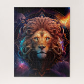 Leo Zodiac Sign Jigzaag Puzzle Legpuzzel (Verticaal)