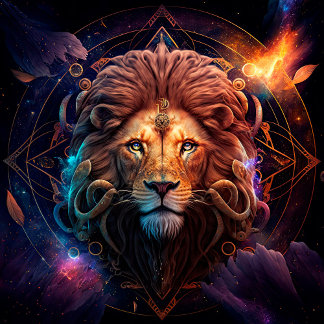 Leo Zodiac Sign Jigzaag Puzzle Legpuzzel