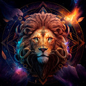 Leo Zodiac Sign Jigzaag Puzzle Legpuzzel