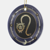 Leo Zodiac Sign Keramisch Ornament (Links)