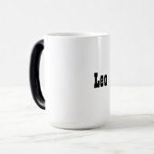 Leo Zodiac Sign Morphing Mug Magische Mok (Voorkant links)