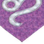 Leo Zodiac Sign on Pink Fuchsia Digital Camo Tafelkleed (Gekanteld)