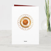 LEO Zodiac Sign Personality Traits Kaart (Achterkant)