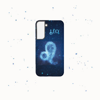 Leo Zodiac Sign Phone Case Samsung Galaxy Hoesje