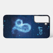 Leo Zodiac Sign Phone Case Samsung Galaxy Hoesje (Achterkant horizontaal)
