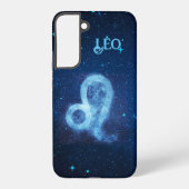 Leo Zodiac Sign Phone Case Samsung Galaxy Hoesje (Achterkant)