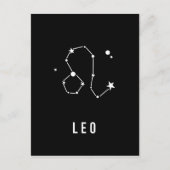 Leo Zodiac Sign Quote Briefkaart (Voorkant)