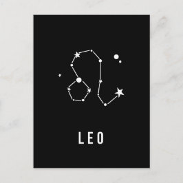 Leo Zodiac Sign Quote Briefkaart