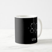 Leo Zodiac Sign Quote Koffiemok (Voorkant rechts)