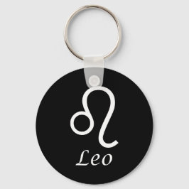 "Leo" Zodiac Sign Sleutelhanger
