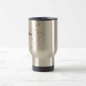Leo Zodiac Sign Travel Coffee Mug Reisbeker (Center)