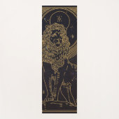 Leo Zodiac Sign Yoga Mat (Voorkant)