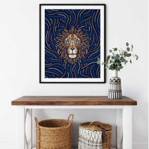 Leo Zodiac Sign Zodiac Digital Print