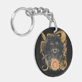 Leo Zodiac Sleutelhanger (Voorkant Links)