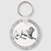 Leo Zodiac Sleutelhanger (Voorkant)