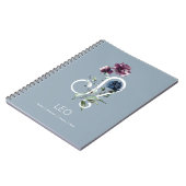 Leo Zodiac Star Sign Notitieboek (Linkerzijde)