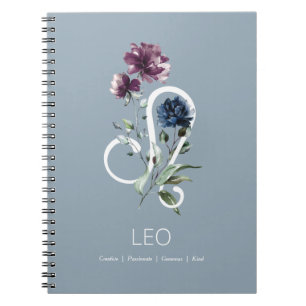 Leo Zodiac Star Sign Notitieboek