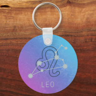 Leo Zodiac Sterrenteken Horoscoop Constellatie Sleutelhanger