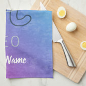 Leo Zodiac Sterrenteken Horoscoop Constellatie Theedoek (Quarter Fold)