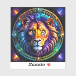 Leo Zodiac Stickers, Hemelse Zodiac Sticker