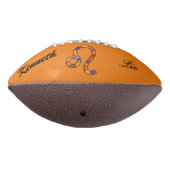 Leo Zodiac Symbol Element van Kenneth Yoncich American Football (Gedraaid 270)