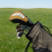 Leo Zodiac Symbol Element van Kenneth Yoncich Golfheadcover (Insitu)