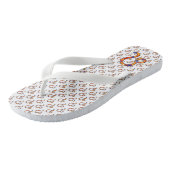Leo Zodiac Symbol Element van Kenneth Yoncich Teenslippers (Schuin)
