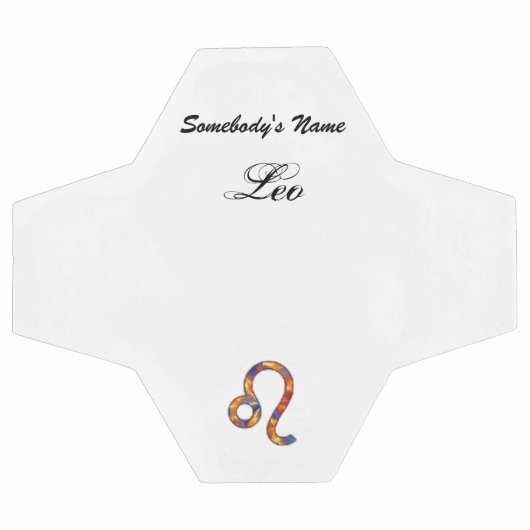 Leo Zodiac Symbol Element van Kenneth Yoncich Voetbal (Enkel)