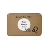 Leo Zodiac Symbol Standard van Kenneth Yoncich Badmat (Voorkant)