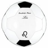 Leo Zodiac Symbol Standard van Kenneth Yoncich Voetbal (Voorkant)