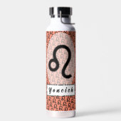 Leo Zodiac Symbol Standard van Kenneth Yoncich Waterfles (Links)