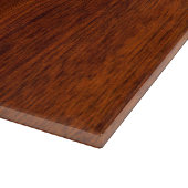 Leo Zodiac Symbool in Mahogany-houtenstalletje Snijplank (Hoek)