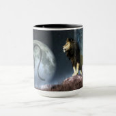 Leo Zodiac-symbool Mok (Midden)