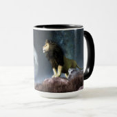 Leo Zodiac-symbool Mok (Voorkant rechts)