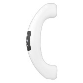 Leo Zodiac Symbool op houtskoolvezelplaat Keramische Kastgreep (Zijkant)