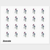 Leo Zodiac-symbool Ronde Sticker (Vel)
