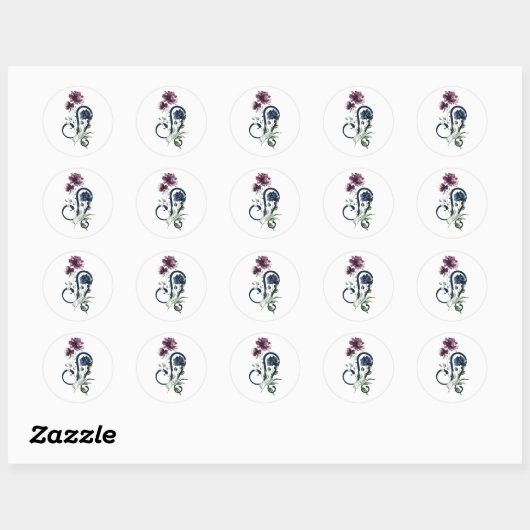 Leo Zodiac-symbool Ronde Sticker (Vel)