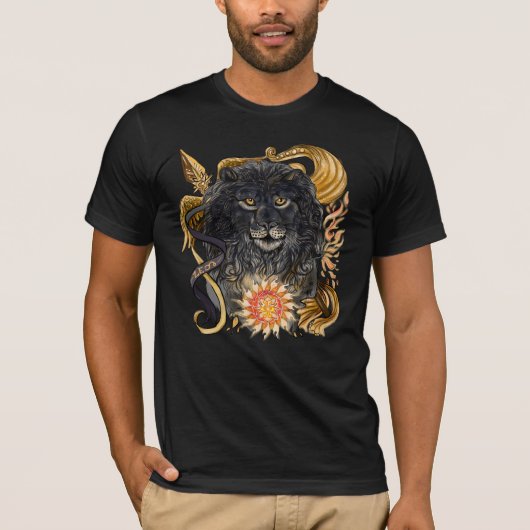 Leo Zodiac T-Shirt (Voorkant)