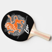 Leo Zodiac Tafeltennisbatje (Zijkant)