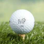 Leo Zodiac teken golfballen (Insitu Shirt)